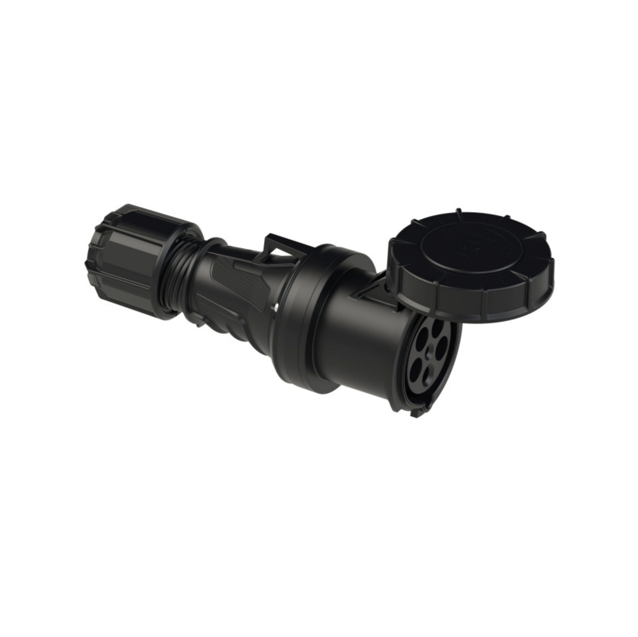 Zdjęcie: PCE Gniazdo przenośne 63A 5p IP67 Power Twist czarne